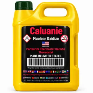 Yellow Caluanie Muelear Oxidize industrial container for supplier and quotation enquiries